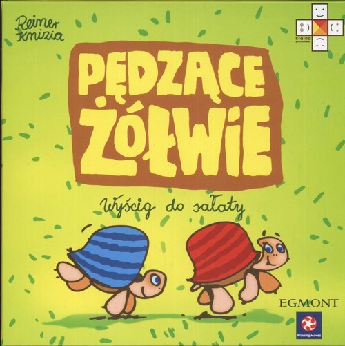 okładka Pędzące żółwie - gra planszowa książka