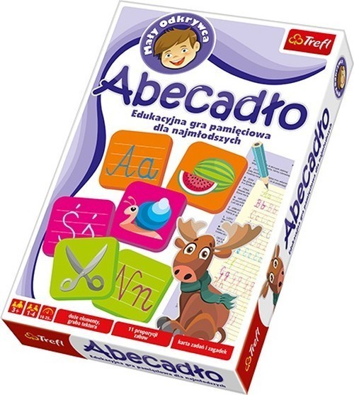 okładka Abecadło - gra planszowa książka