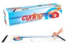 okładka Curling - gra planszowa książka