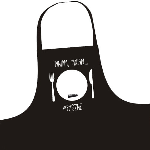 okładka „Pyszne” - kolekcjonerski fartuch kuchenny książka