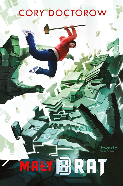 okładka Mały Brat książka | Cory Doctorow