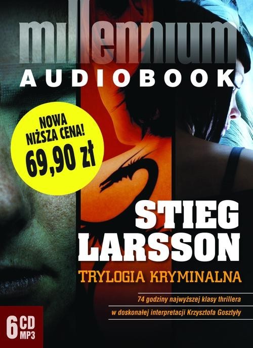 okładka Pakiet - Millennium. Trylogia kryminalna mp3 książka | Stieg Larsson