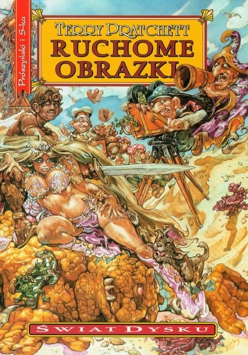 okładka Świat Dysku. Ruchome obrazki książka | Terry Pratchett