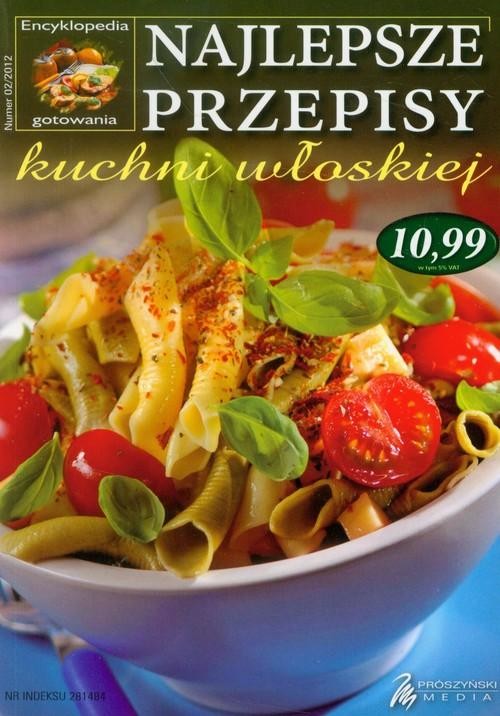 okładka Najlepsze przepisy kuchni włoskiej książka | Praca Zbiorowa