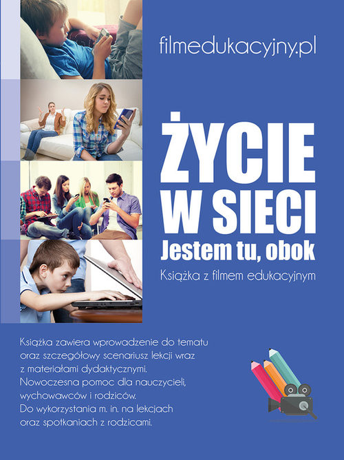 okładka Życie w sieci. Jestem tu obok (książka + DVD) książka | Praca Zbiorowa