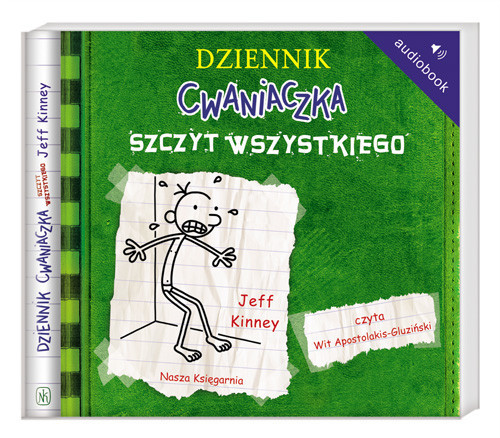 okładka Dziennik cwaniaczka 3. Szczyt wszyst. Audiobook książka | Jeff Kinney