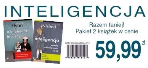 okładka Inteligencja / O inteligencji inaczej. Pakiet książka | Richard E. Nisbett, James R. Flynn