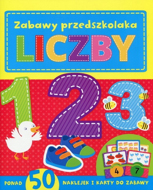 okładka Liczby. Zabawy przedszkolaka książka