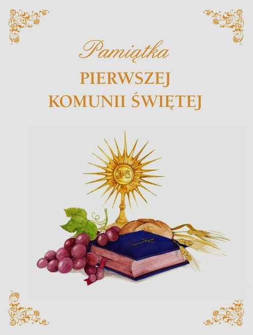 okładka Pamiątka Pierwszej Komunii Świętej książka