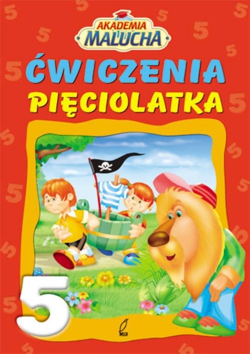 okładka Ćwiczenia pięciolatka książka