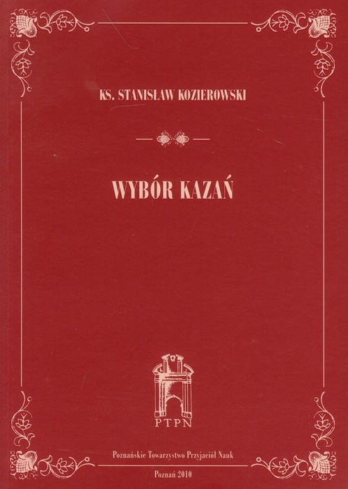 okładka Wybór kazań książka | Kozierowski Stanisław