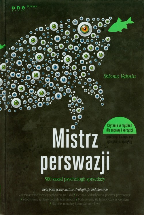 okładka Mistrz perswazji 500 zasad psychologii sprzedaży książka | Vaknin Shlomo