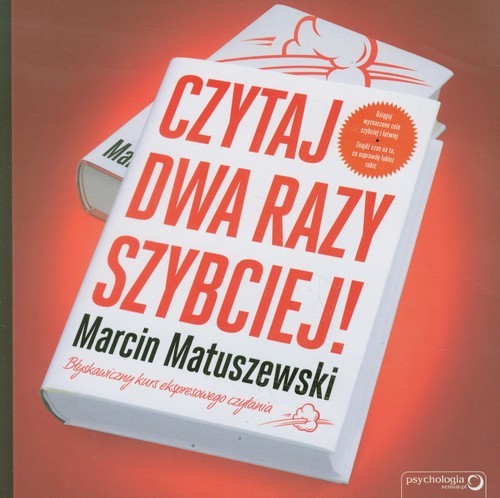 okładka Czytaj dwa razy szybciej książka | Marcin Matuszewski