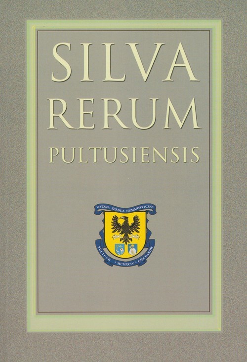 okładka Silva Rerum Pultusiensis książka