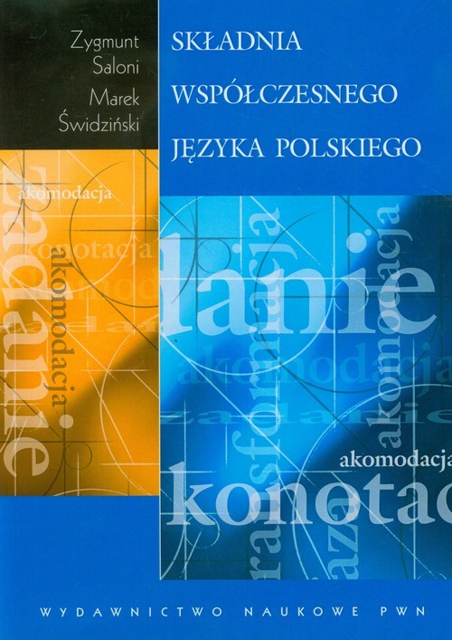 okładka Składnia współczesnego języka polskiego książka | Zygmunt Saloni, Marek Świdziński