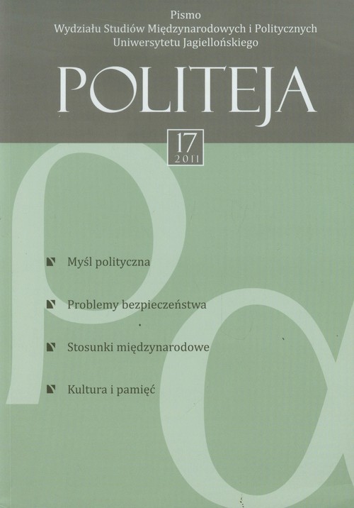okładka Politeja 17 (3/2011) książka