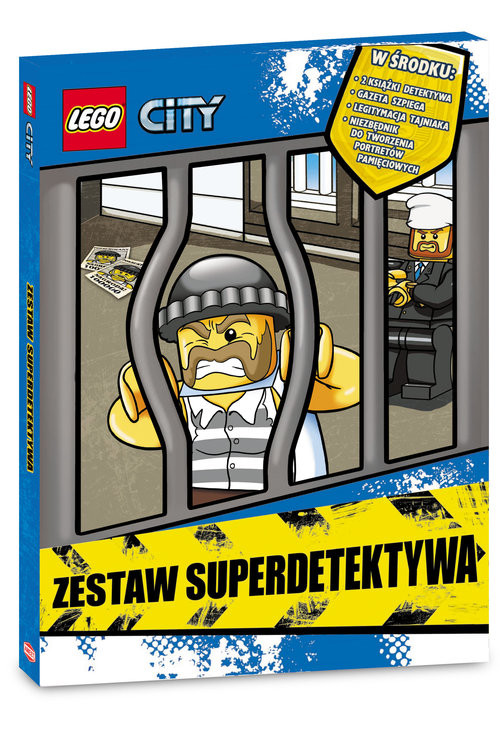 okładka LEGO City Zestaw superdetektywa Z LST1 książka