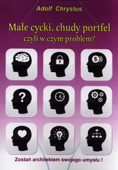 okładka Małe cycki, chudy portfel czyli w czym problem? Zostań architektem  swojego umysłu książka | Adolf Chrystus
