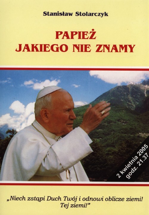 okładka Papież jakiego nie znamy książka | Stolarczyk Stanisław