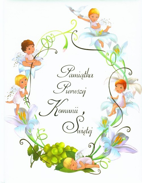 okładka Pamiątka Pierwszej Komunii Świętej książka