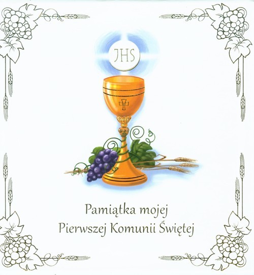 okładka Pamiątka mojej Pierwszej Komunii Świętej Książka w etui książka