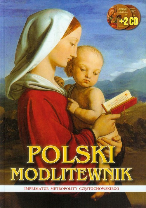 okładka Polski modlitewnik + 2CD książka