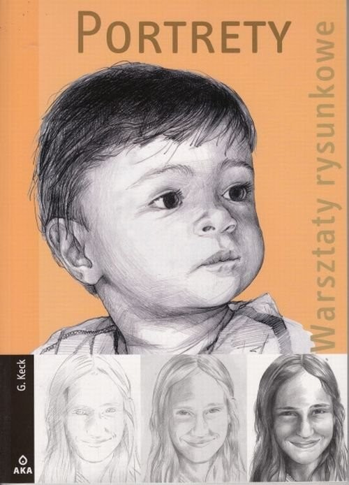 okładka Portrety Warsztaty rysunkowe książka | Keck Gecko