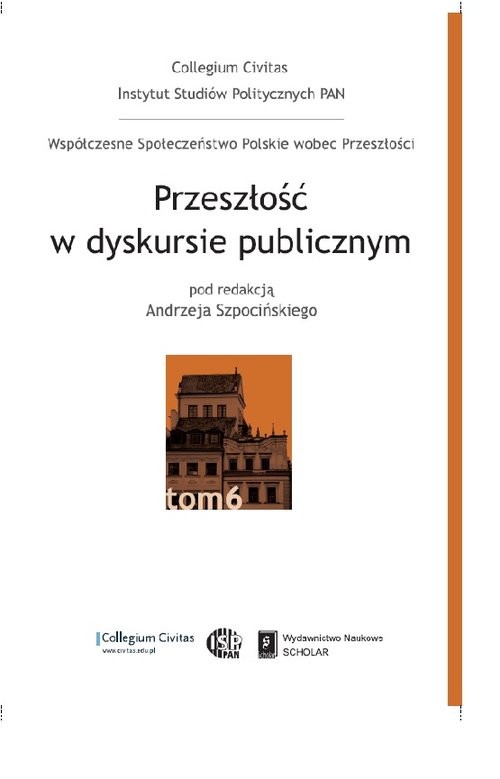 okładka Przeszłość w dyskursie publicznym książka