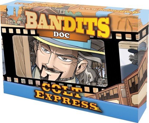 okładka Colt Express Bandits Doc Dodatek Znakomity pokerzysta o zmiennym charakterze... książka