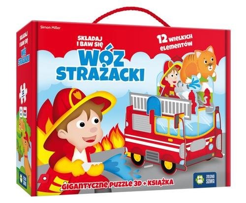 okładka Składaj i baw się. Wóz strażacki książka | Miller Simon