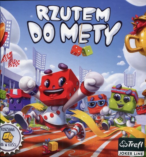 okładka Rzutem do mety książka