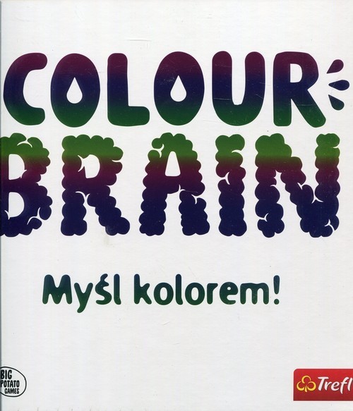 okładka Colour Brain Myśl kolorem Gra książka