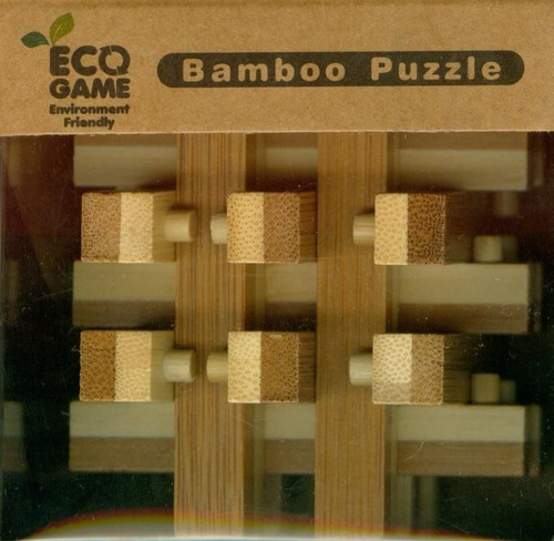 okładka Łamigłówka bambusowa typ 3 bamboo puzzle książka