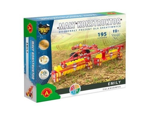 okładka Mały konstruktor maszyn Emily książka