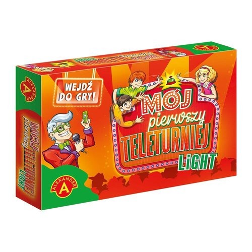 okładka Mój pierwszy teleturniej Light książka