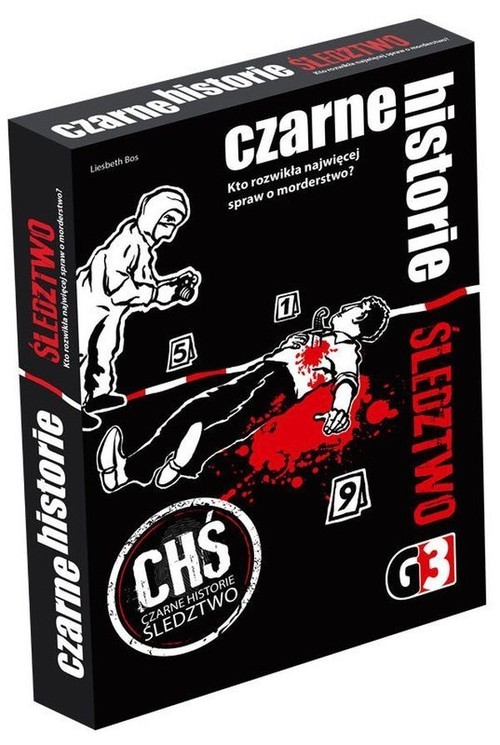 okładka Czarne historie Śledztwo Kto rozwikła najwięcej spraw o morderstwo? książka