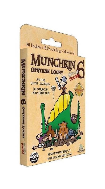 okładka Munchkin 6 Opętane Lochy książka