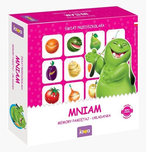 okładka Gra MNIAM Memory mini książka