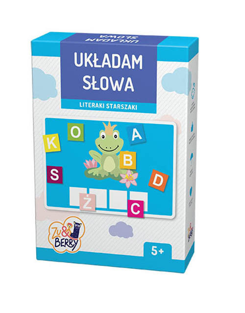 okładka Układam słowa Literaki starszaki książka