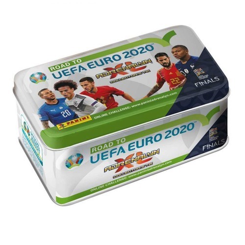 okładka Road to UEFA EURO 2020 Adrenalyn XL Puszka Kolekcjonera książka