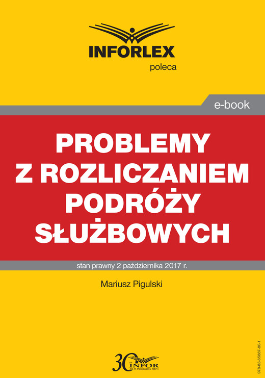 okładka Problemy z rozliczaniem podróży służbowych ebook | pdf | Mariusz Pigulski