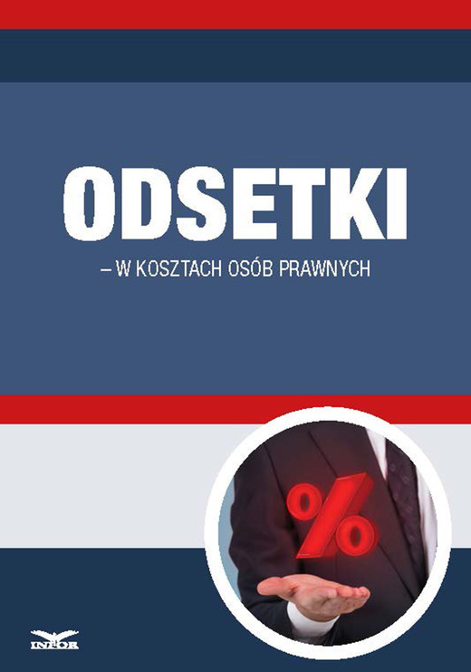 okładka Odsetki w kosztach osób prawnych ebook | pdf | INFOR PL SA