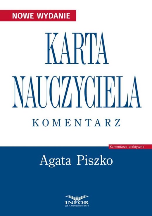 okładka Karta Nauczyciela. Komentarz ebook | pdf | Agata Piszko