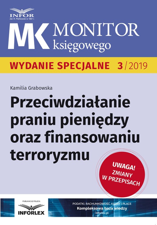 okładka Przeciwdziałanie praniu pieniędzy oraz finansowaniu terroryzmu ebook | pdf | Kamilia Grabowska
