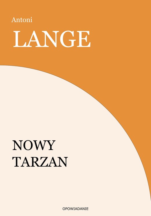 okładka Nowy Tarzan ebook | epub, mobi | Antoni Lange
