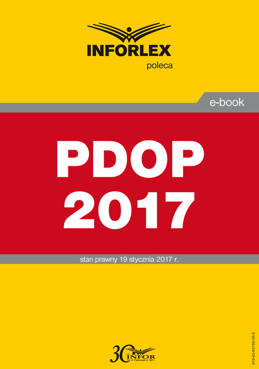 okładka PDOP 2017 ebook | pdf | Praca Zbiorowa