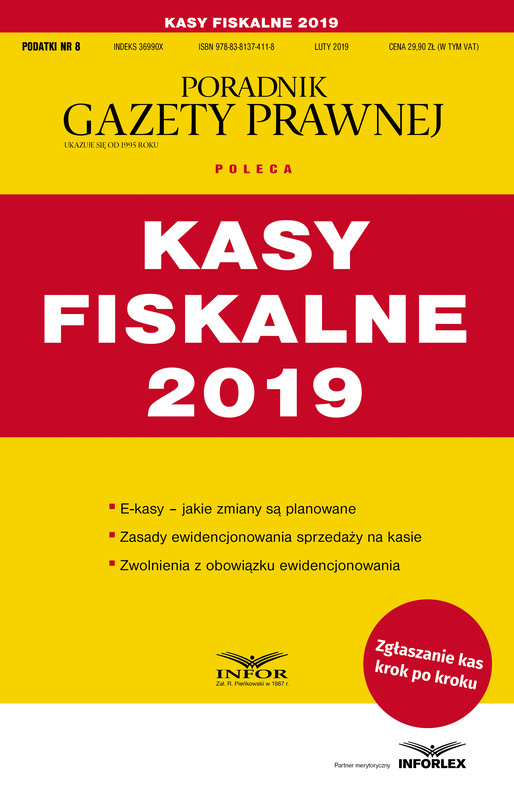 okładka Kasy fiskalne 2019 ebook | pdf | Praca Zbiorowa