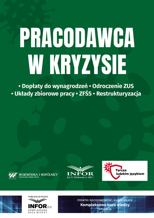 okładka Pracodawca w kryzysie ebook | pdf | Kancelaria Wojewódka i Wspólnicy .
