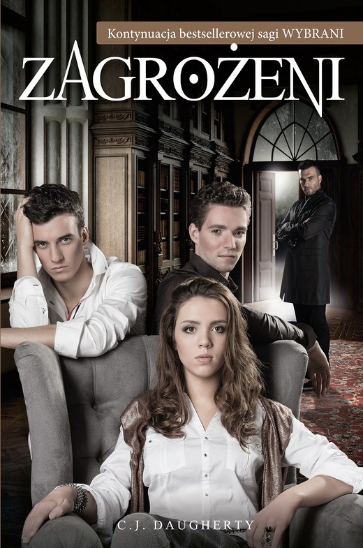 okładka Zagrożeni książka | C.J. Daugherty