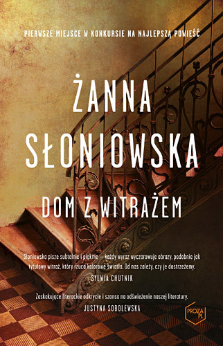 okładka Dom z witrażem książka | Żanna Słoniowska